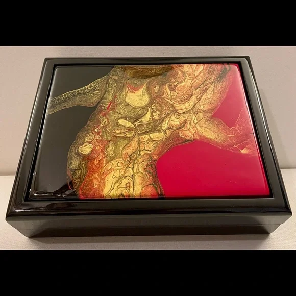 Handcrafted Jewelry Box - Picture 2 of 3